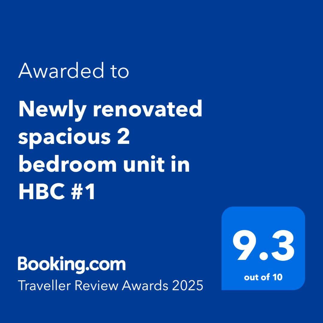 Villa Newly Renovated Spacious 2 Bedroom Unit In Hbc #1